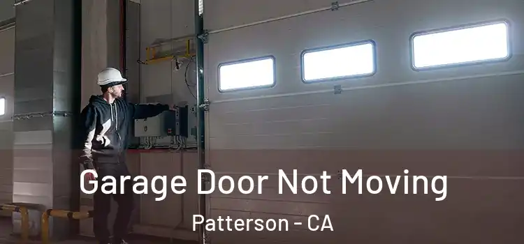  Garage Door Not Moving Patterson - CA
